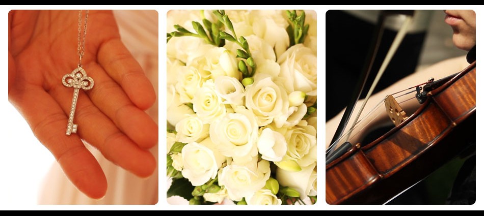 Wedding Videos Sydney - Tiffany Necklace, Flowers and Violins